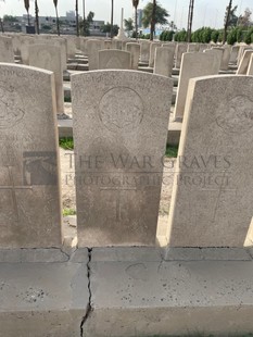 BAGHDAD (NORTH GATE) WAR CEMETERY - BANGS, ALFRED CLAUDE